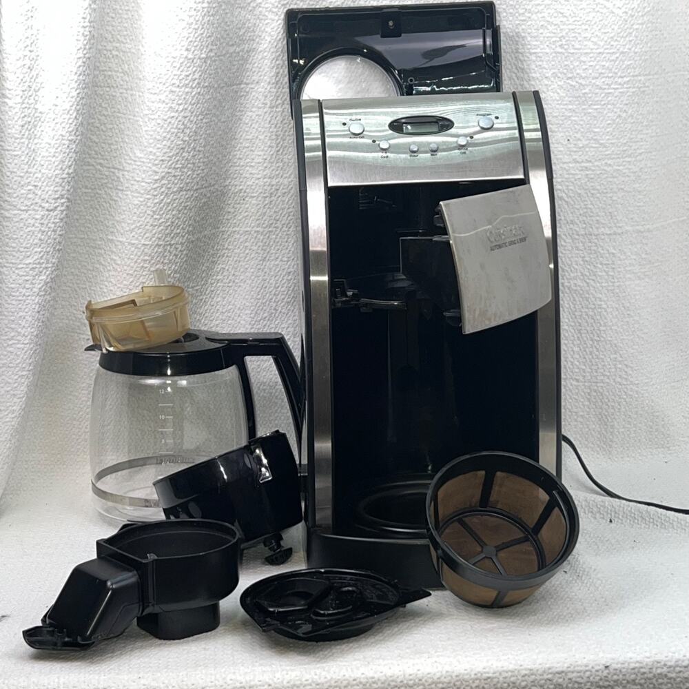 Cuisinart DGB-550 Grind & Brew 12-Cup Coffee Maker Tested Working - Picture 5 of 13